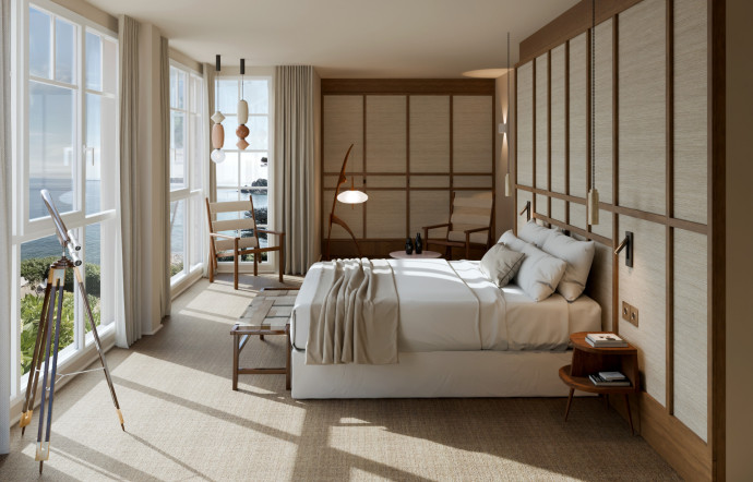 Luxe, calme et volupté jusqu’en chambre aux Bassans.