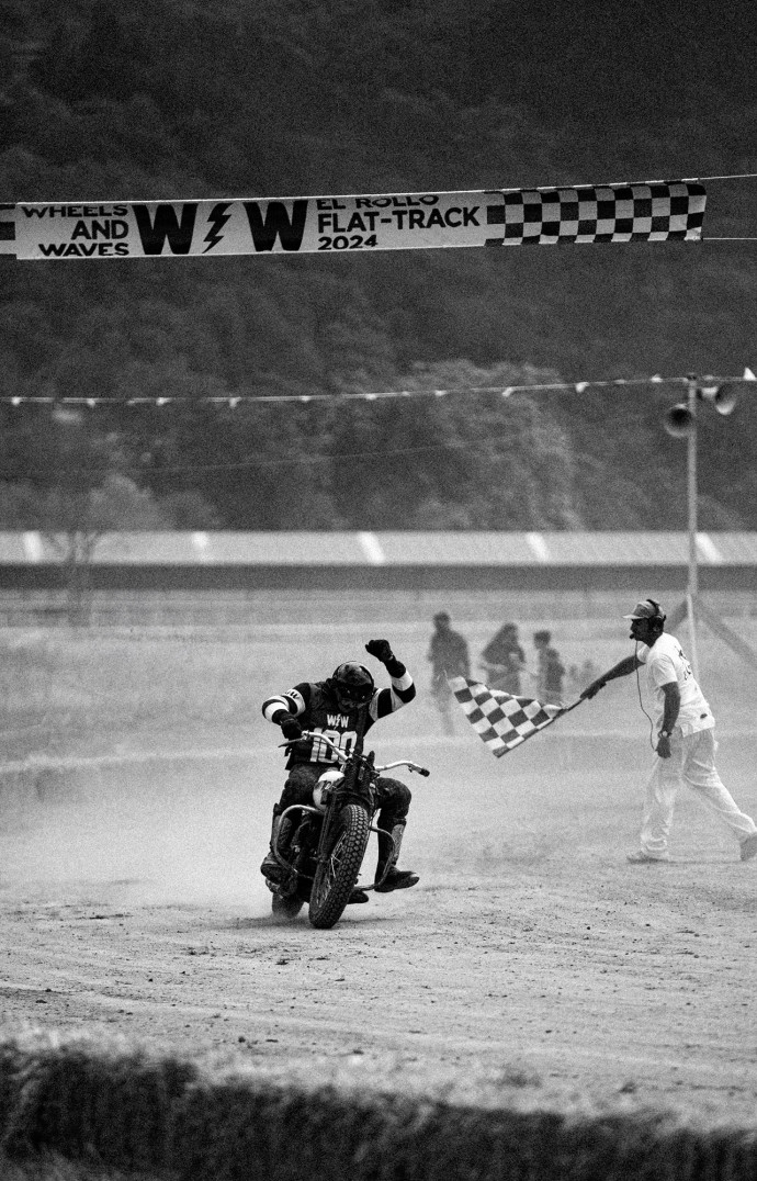La compétition fait partie intégrante du Wheels & Waves.