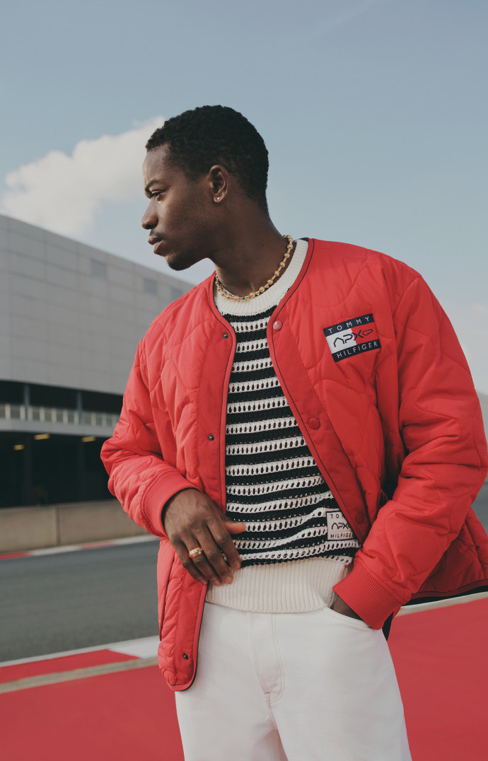 La collection reprend les couleurs phares de la marque.
