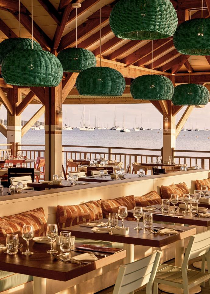 La terrasse du restaurant Pays Mêlés.