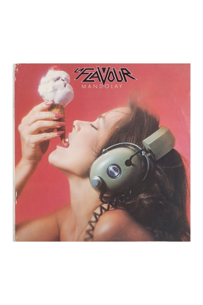 La pochette du vinyle « Mondolay » du groupe La Flavour.