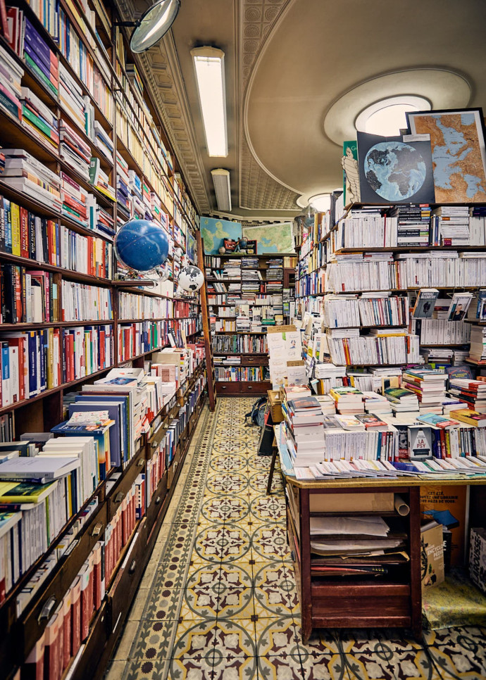 La librairie de la Bourse Frézet.