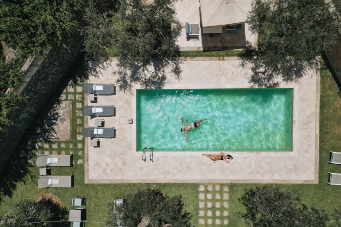 La piscine de La Fiermontina.