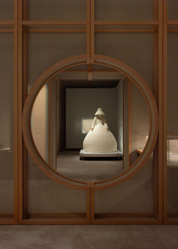L’une des silhouetes conçues pour l’exposition « If You Know, You Know », qui s’est tenue en ce début d’année à Shanghai.