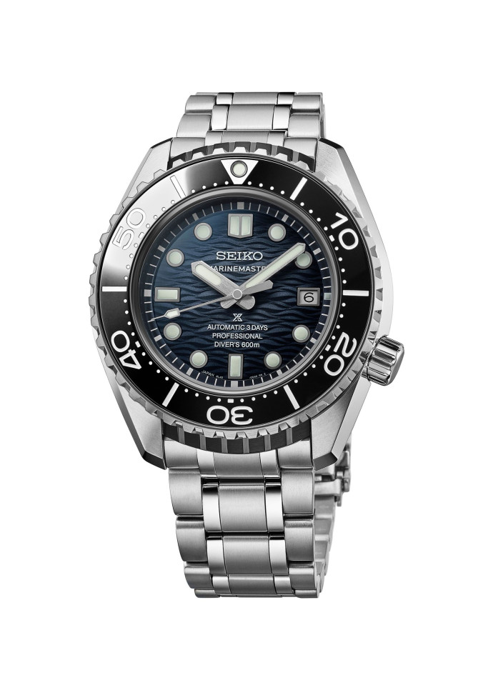 La Prospex Marinemaster de Seiko.