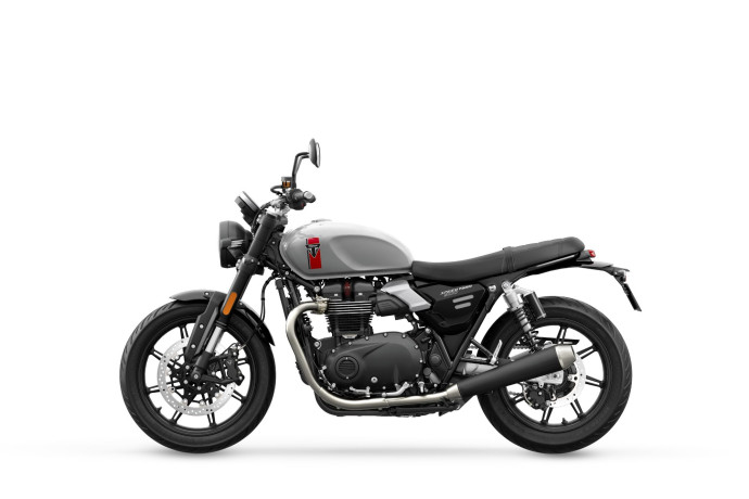 La Triumph Speed Twin 900.