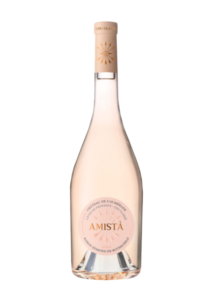 Le rosé issu de la cuvée Amistà.