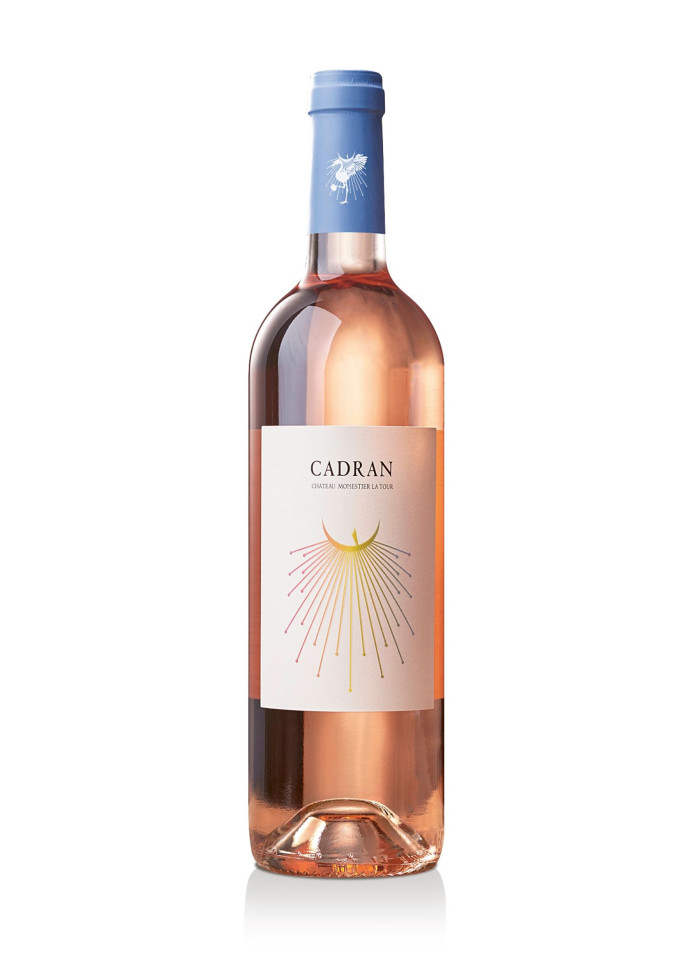 Le rosé Cadran Château Monestier La Tour.