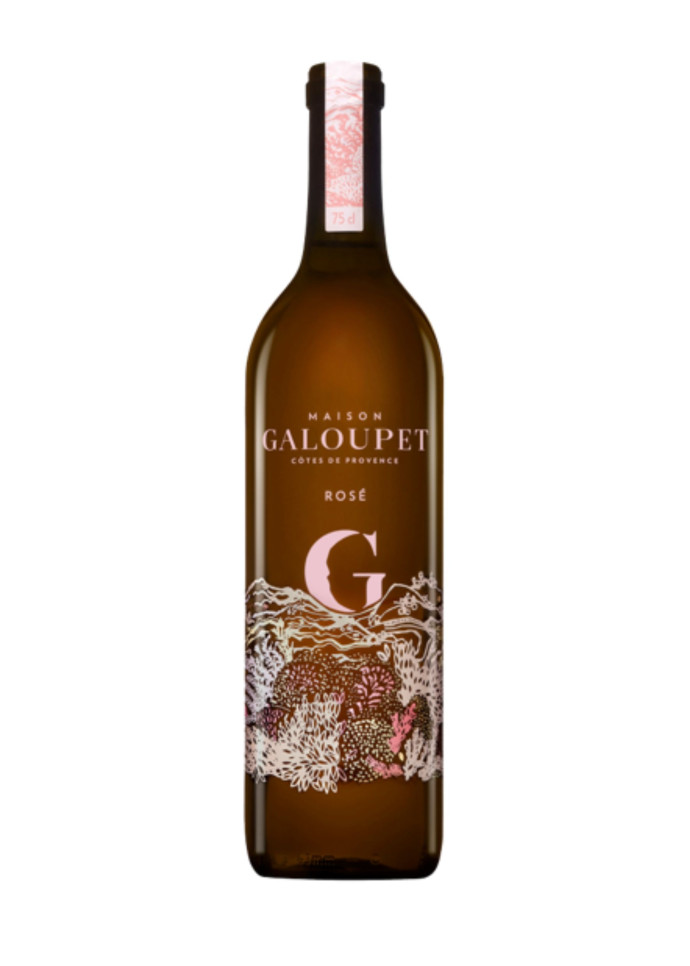 Le rosé G Maison Galoupet.