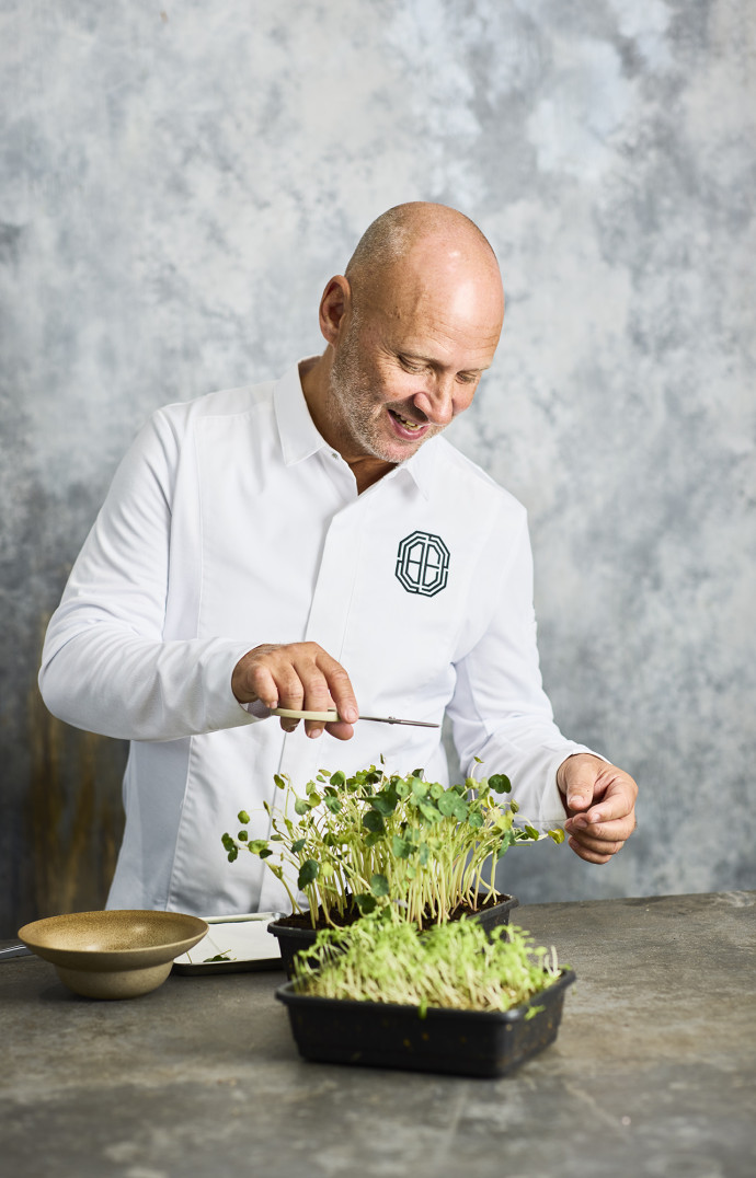 Le chef Simon Rogan.