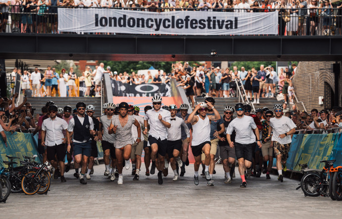 La communauté Brompton en plein effort aux Brompton World Championships.