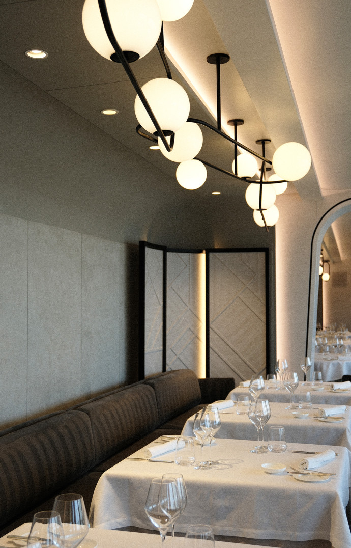 Anthology, le restaurant gastronomique aux accents italiens, est le seul qui n’est pas inclus dans l’offre all-inclusive d’Explora Journeys.