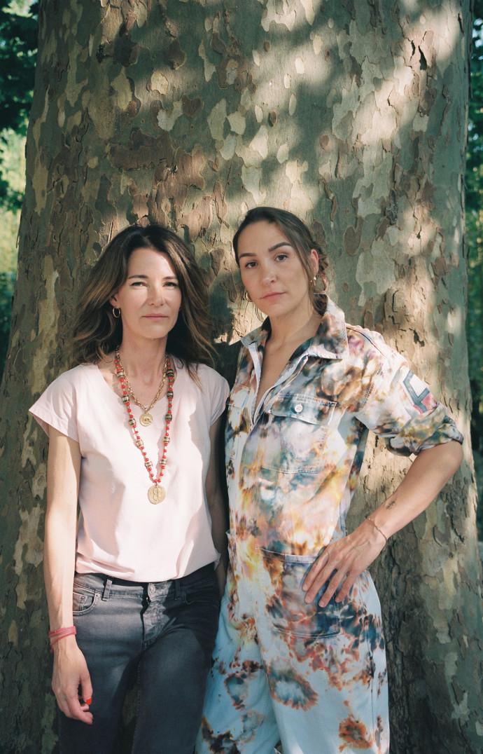 Marion Collard et Sarah Valente.