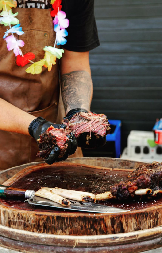 Le concept du brazilian bbq.