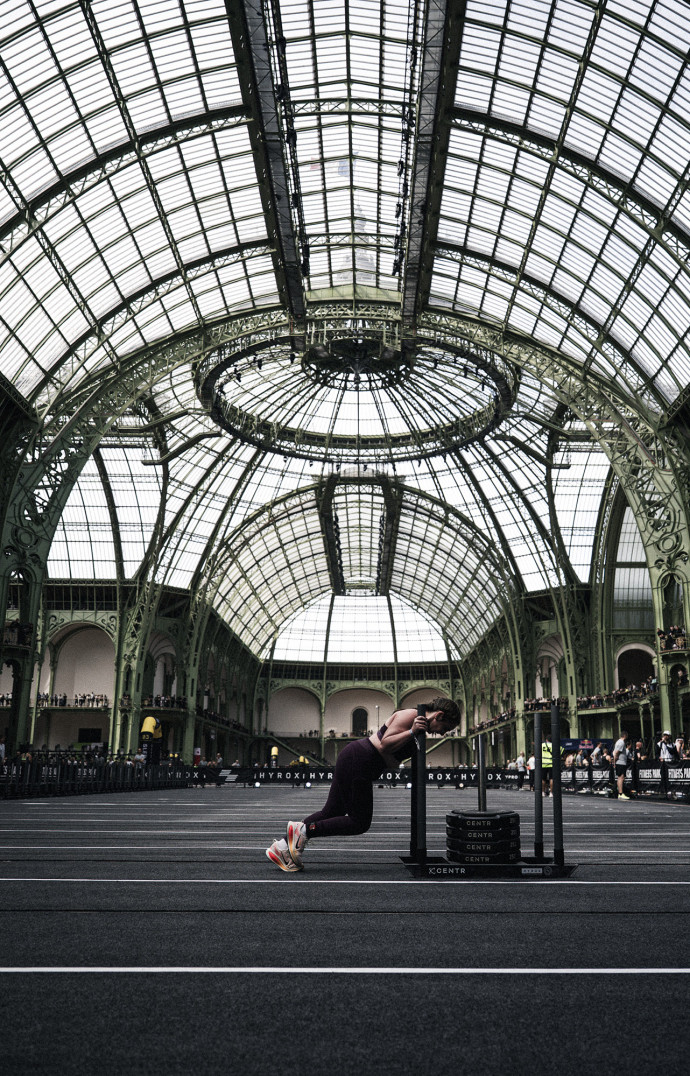 Hyrox a trouvé au Grand Palais un cadre à sa hauteur.