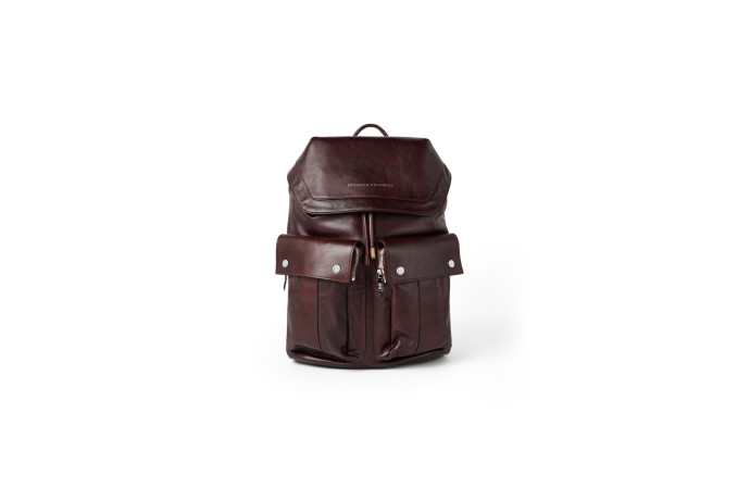 Sac à dos Leisure en cuir de veau. Brunello Cucinelli, 4 300 €.