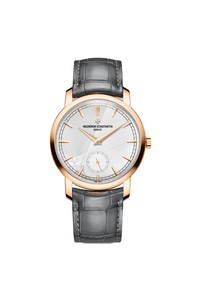 Montre Traditionnelle à remontage manuel, or rose, Vacheron Constantin, 28 500 €.