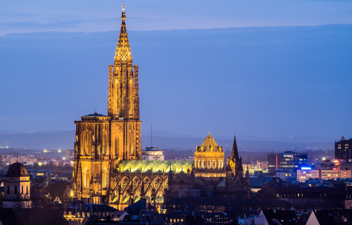 La cathédrale de Strasbourg, un symbole.