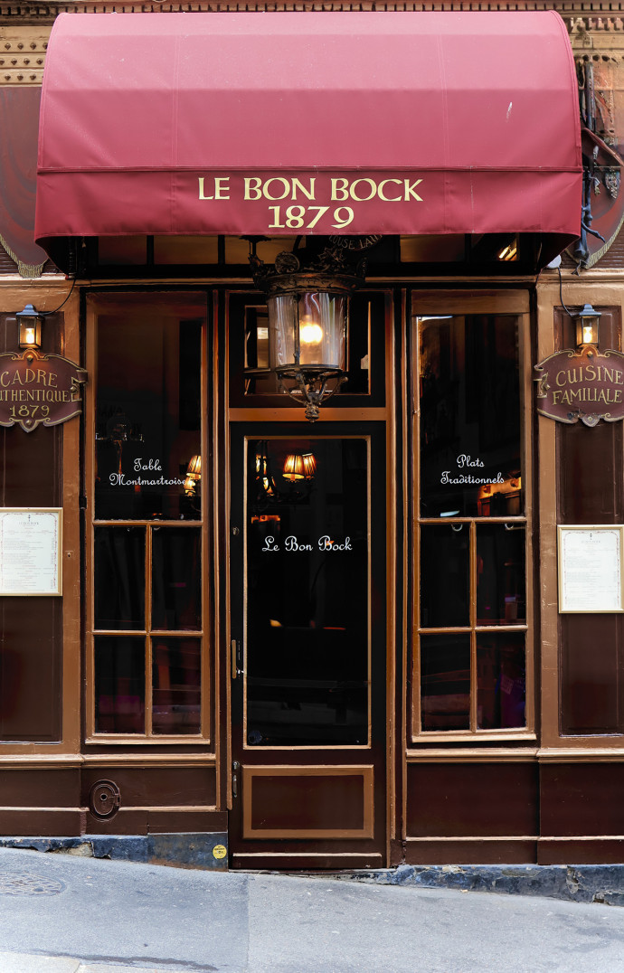 La façade aussi accueille comme à l&rsquo;époque.