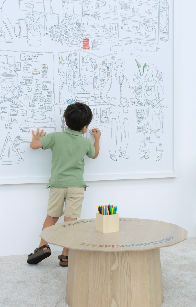 Vue du mini atelier.