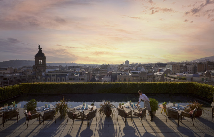 Terrat l’une des plus belles terrasses de Barcelone.