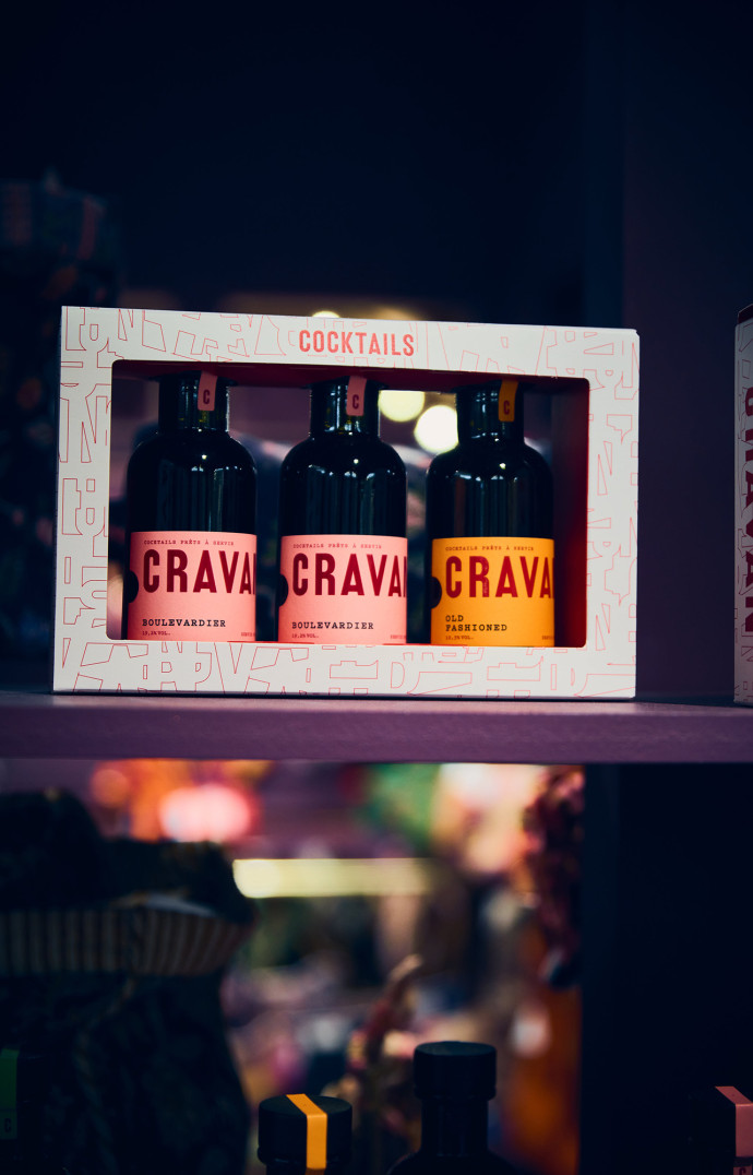 cadeaux liquide cocktail cravan