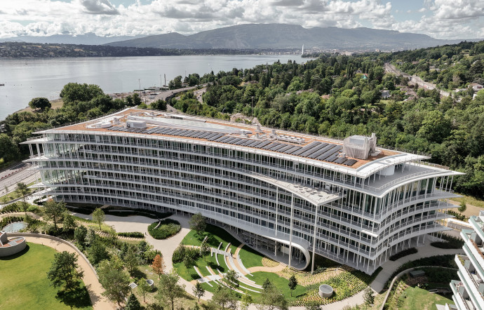 One Roof, vu du ciel.