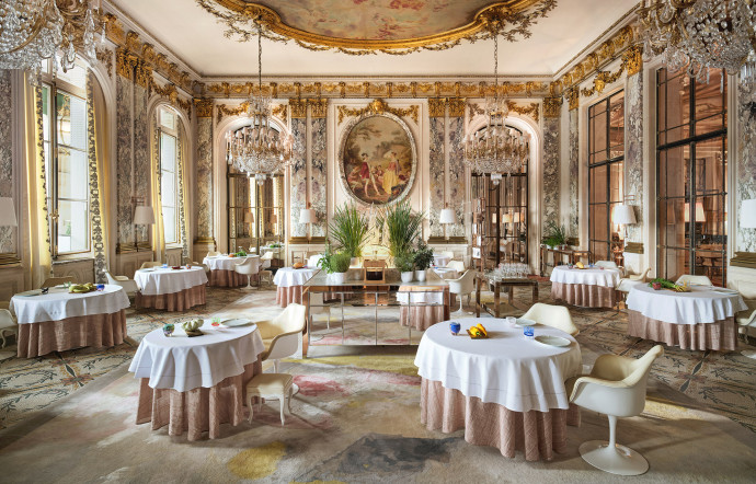 Le Restaurant le Meurice Alain Ducasse.