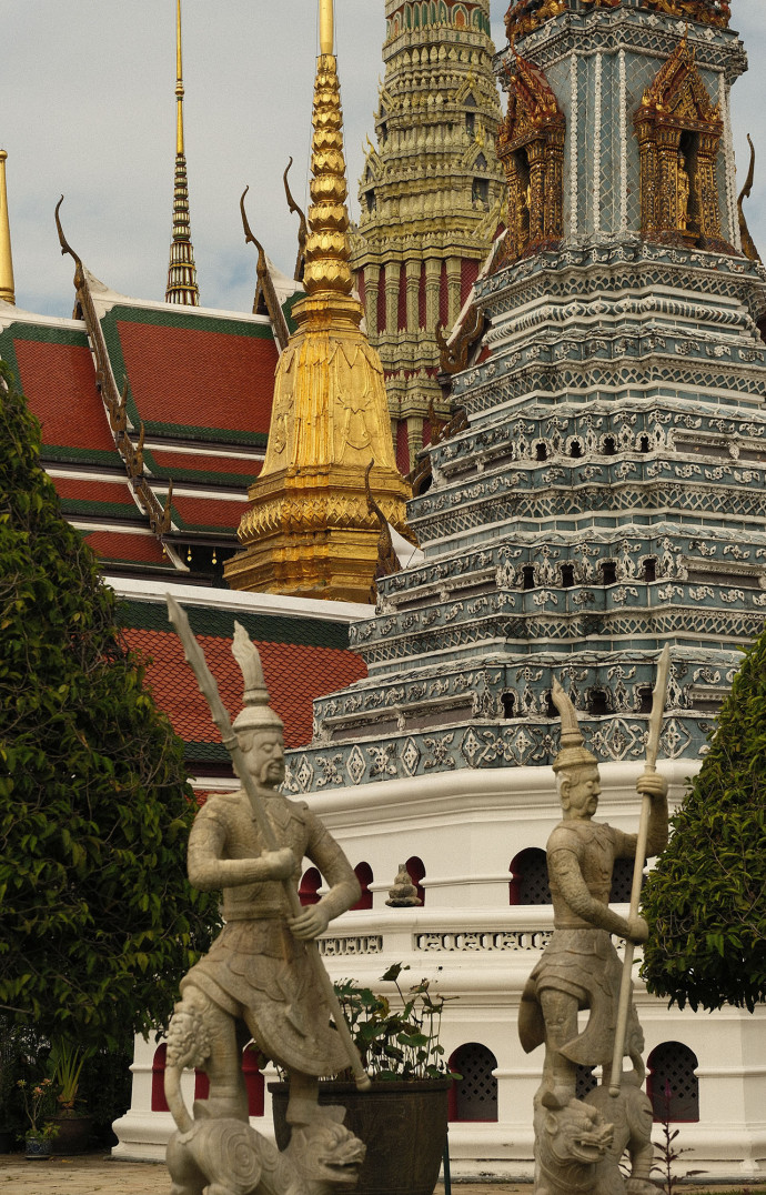 Il y aurait 400 à 450 temples bouddhistes dans la capitale thaïlandaise.