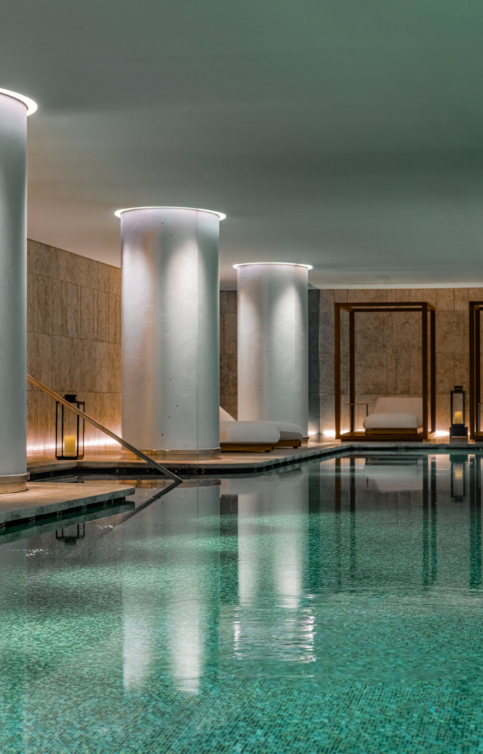 Le secret le mieux caché de l&rsquo;avenue George V ? La piscine du Bvlgari Hotel.