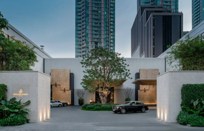 hôtel four seasons at chao praya river bangkok