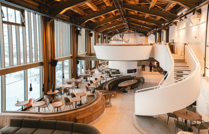 hôtel montagne hiver la folie douce