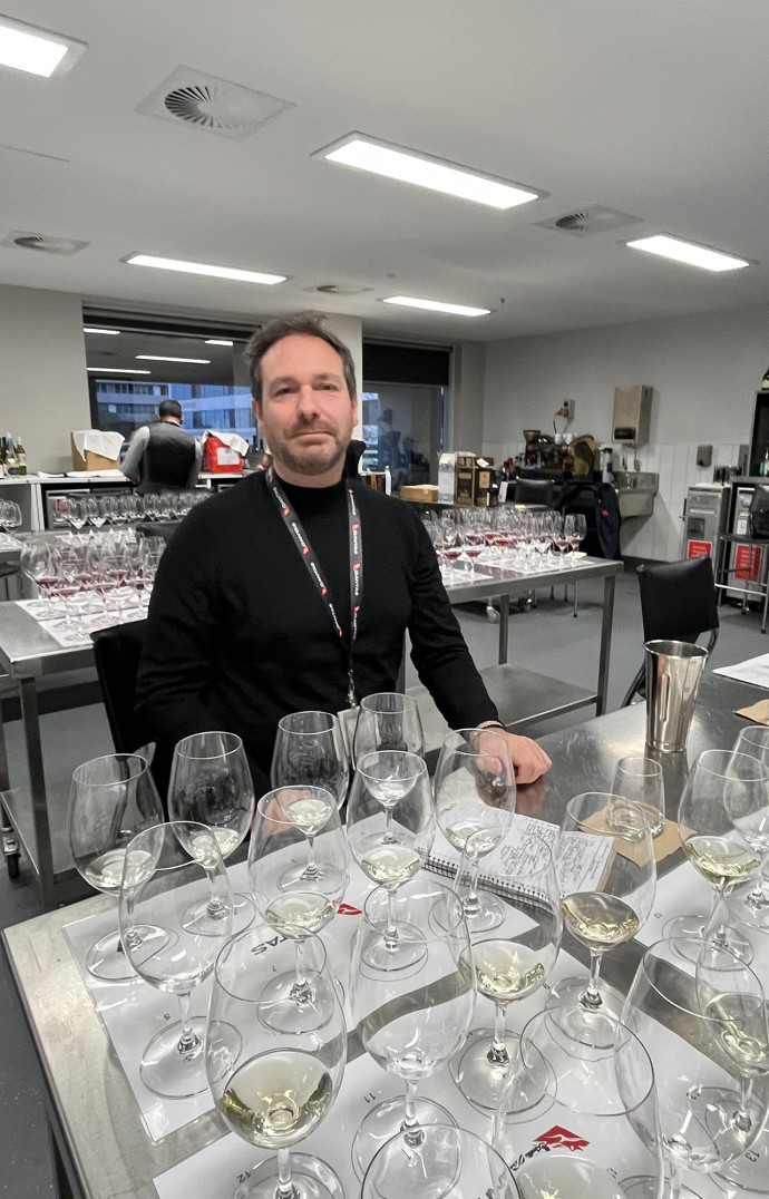 Jérémie Leroux en plein exercice.