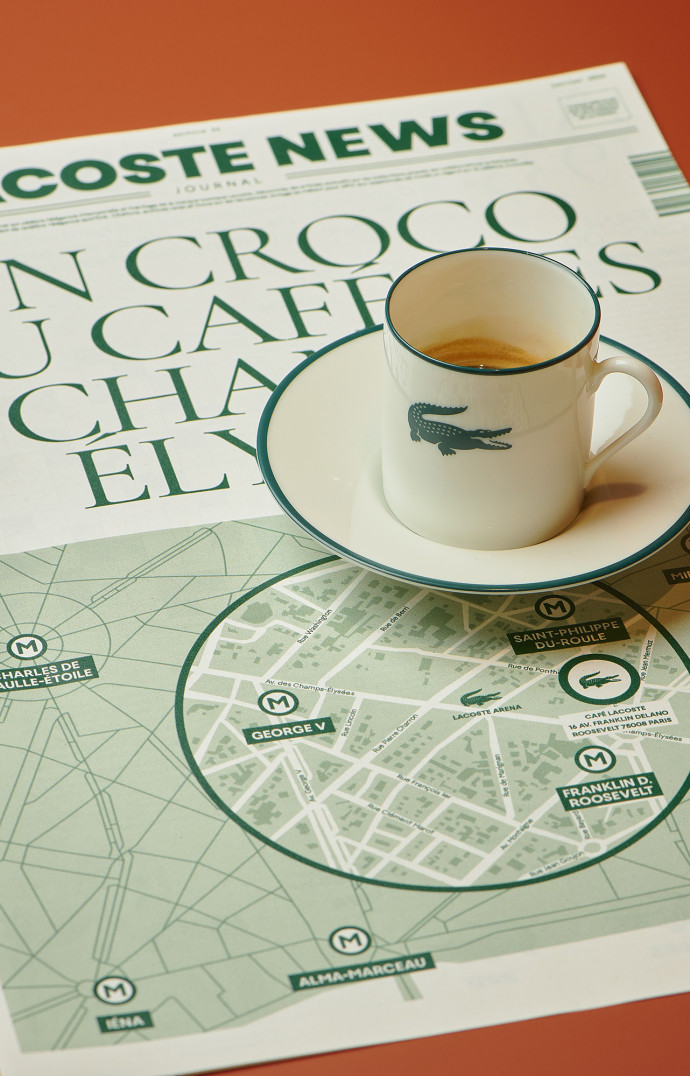 De nombreux produits dérivés (vaisselle, huiles, chocolats…) signés du Croco sont également disponibles à la vente.