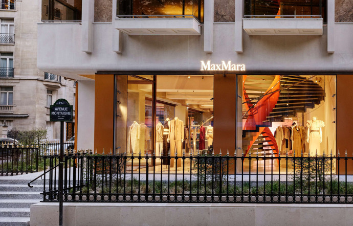 max mara flagship boutique avenue montaigne paris