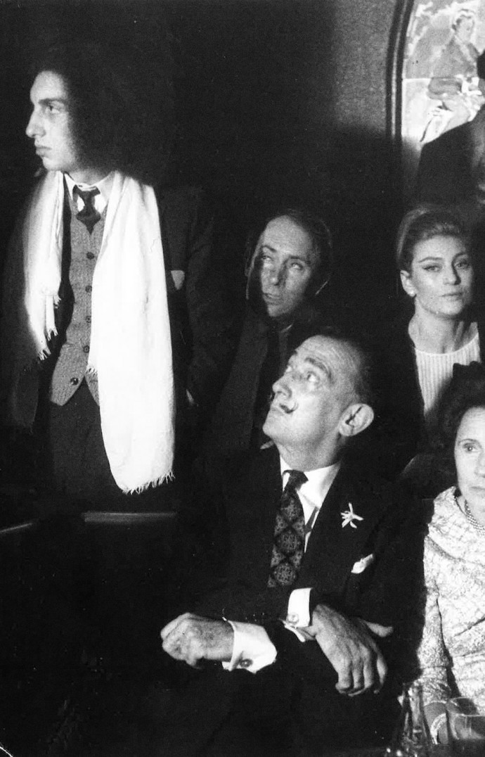 Salvador Dalí au Bus Palladium.