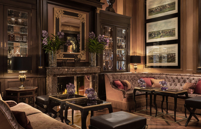 Le bar du George V, hors du temps.
