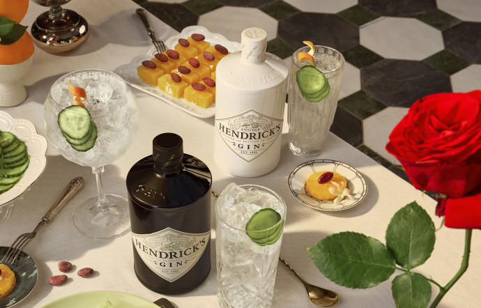 another hendrick's gin bouteille