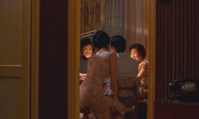 Une partie de Mahjong dans le film « In the Mood for Love ».