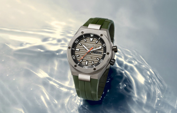 Herbelin Cap Camarat Diver Titane montre de l'été