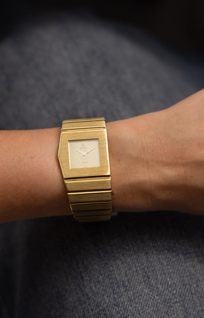 La Rolex King Midas 9630.