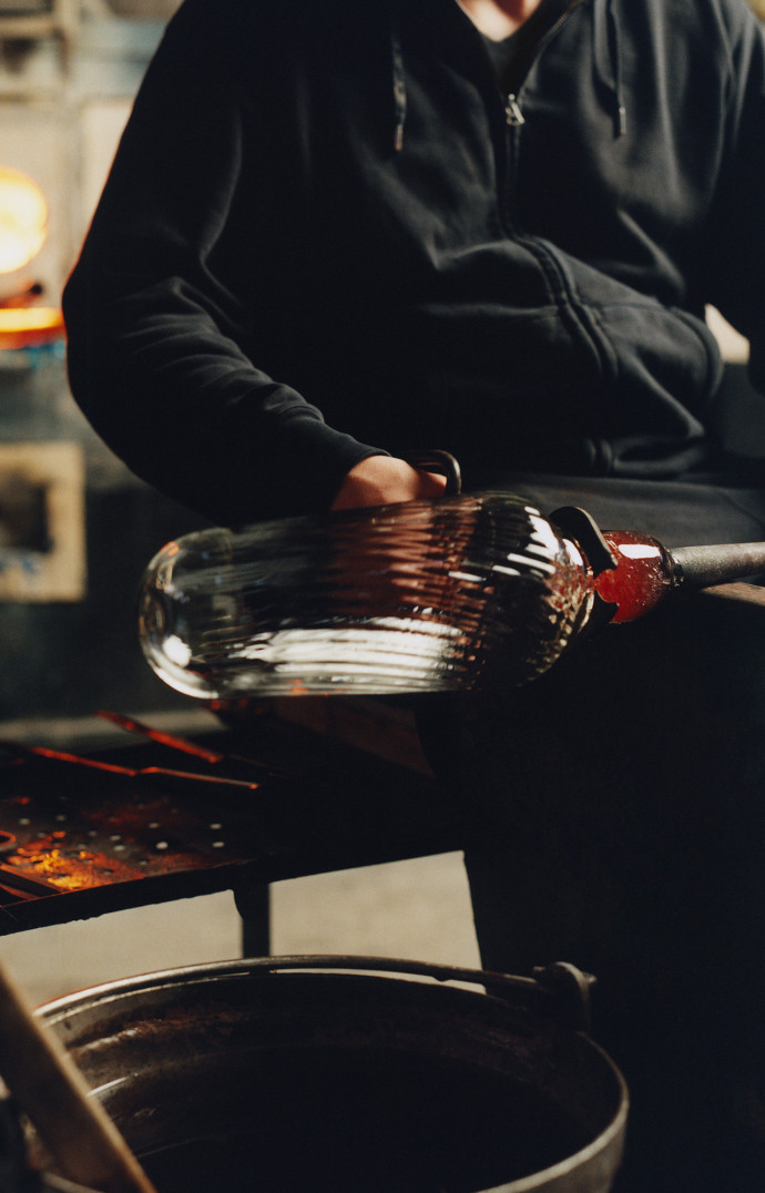 A Murano, un verre légendaire.