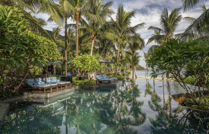 La piscine adult-only est un vrai oasis.
