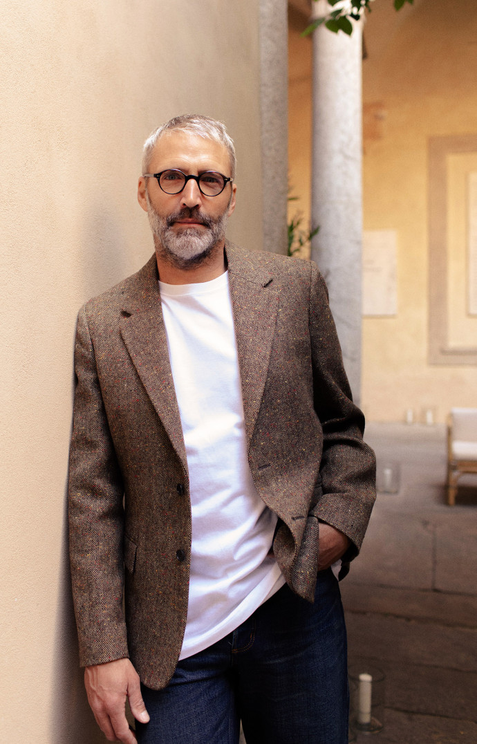 Noé, au Salone del Mobile, où il présentait pour la première fois sa collection pour Dior Maison.