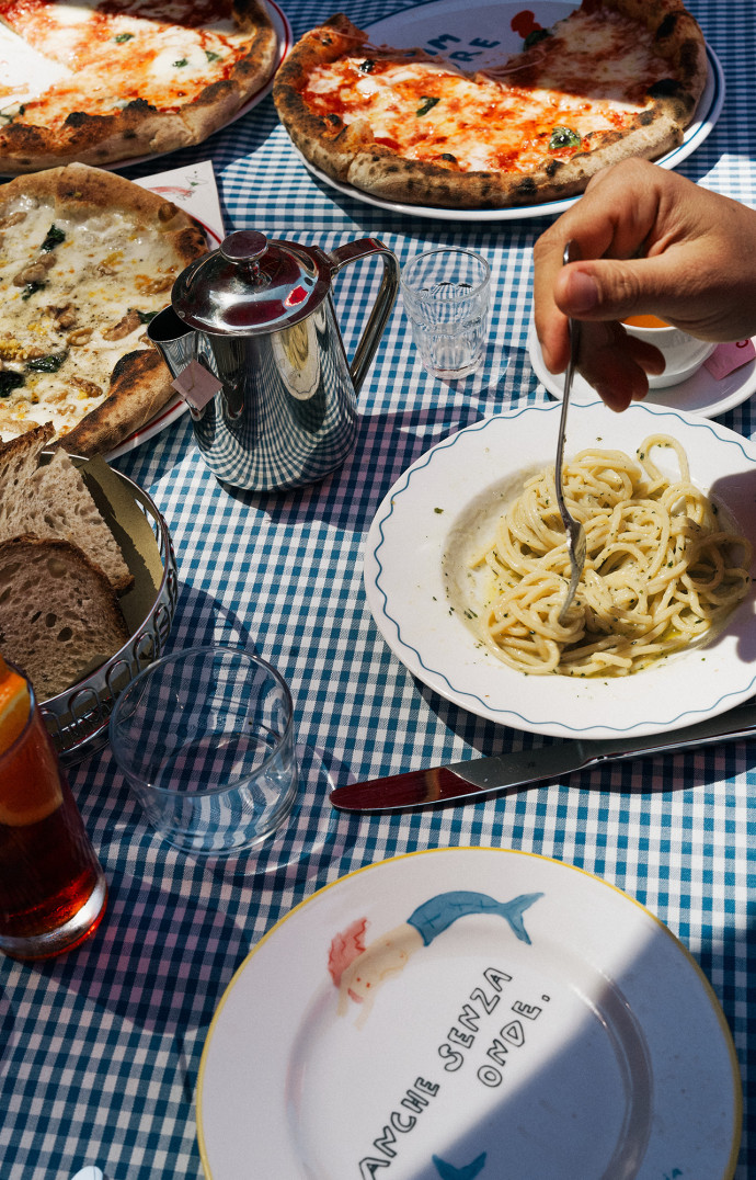 Matin, midi et soir, l&rsquo;Osteria delle Sirene ravit les papilles.