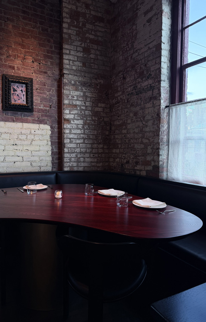 Ambos, la table éclectique de l&rsquo;hôtel Pocketbook Hudson.