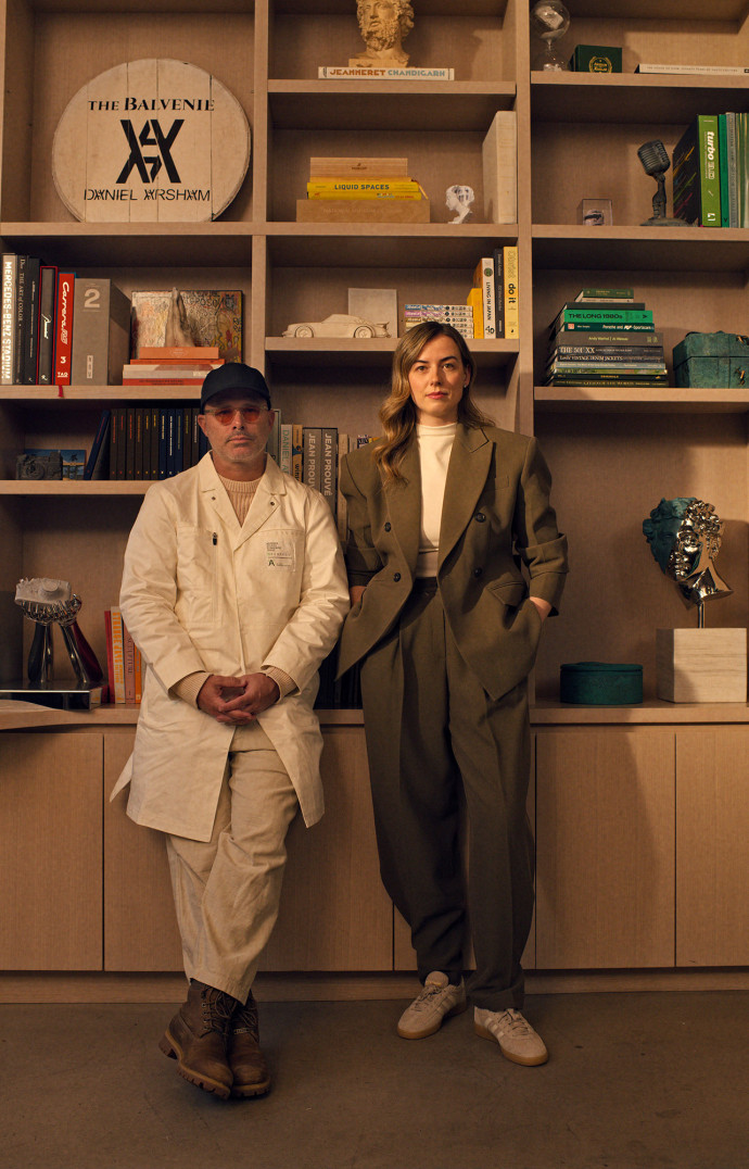 Daniel Arsham et Kelsey McKechnie.