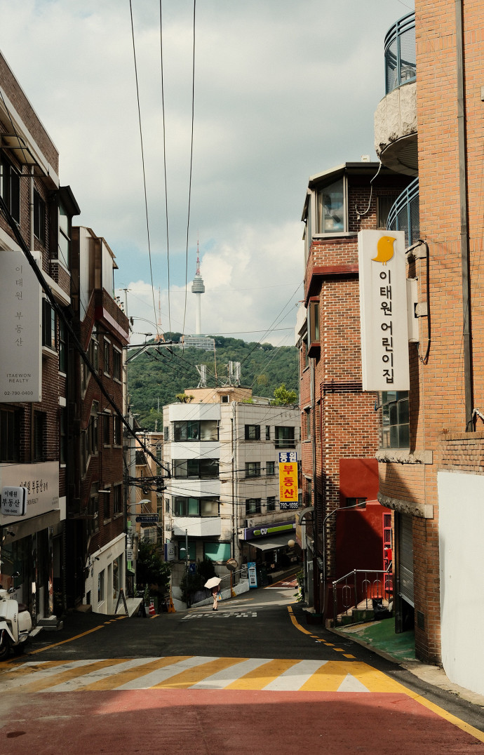 Le quartier d&rsquo;Itaewon ressemble à la carte postale qu&rsquo;on se fait de Séoul.