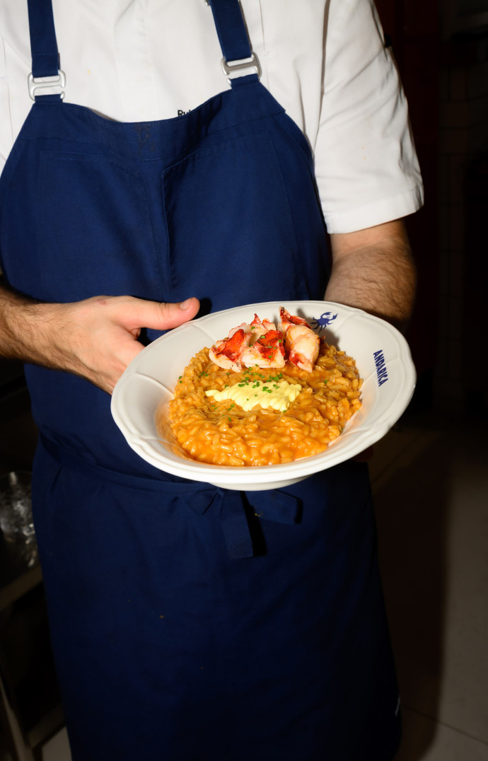 Le riz du restaurant Andarica.