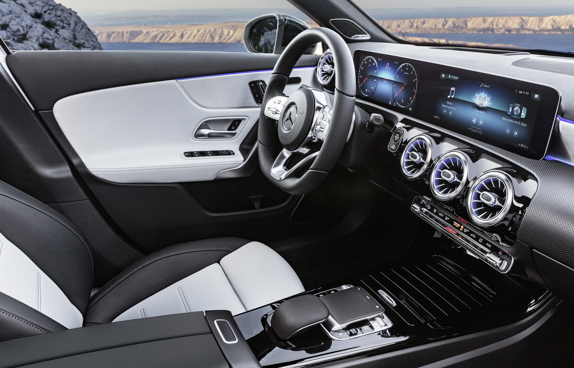 Nouvelle Mercedes Classe A : un intérieur de très haut niveau